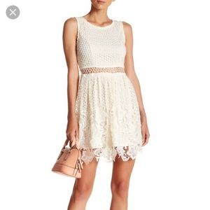 Romeo & Juliet ivory lace dress
